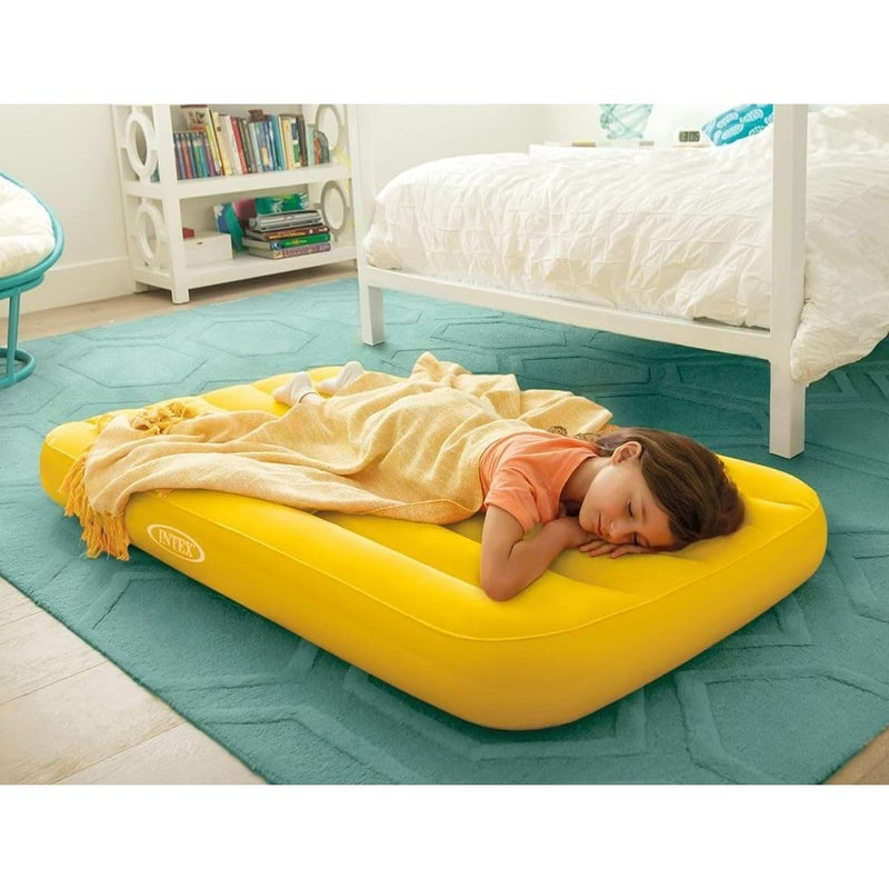 Intex - Cozy Kidz Airbed Yellow 157x88x18 cm - 66803NP - Image 2